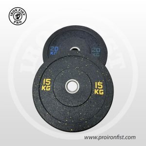 Imported Rubber Coated Bumper Weight Plate  Pair